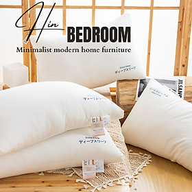 Mua Gối Ngủ Ruột Gối Lông Vũ Nhân Tạo Cao Cấp Gối Nhật Bản Gối Khách Sạn 50x70cm Hin Home Bedding