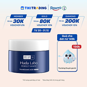 Kem dưỡng trắng Hada Labo Perfect White Tranexamic Acid Cream 50g