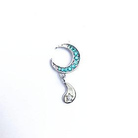 Bông Tai Hình mặt trăng cá tính