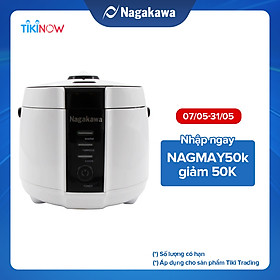 Nồi Cơm Điện Nắp Gài Nagakawa NAG0131 (1.2 Lít) - Hàng Chính Hãng
