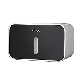 Hộp Đựng Khăn Giấy Toilet Ecoco Chống Thấm Nước & Không Cần Khoan Tường Tiện Lợi