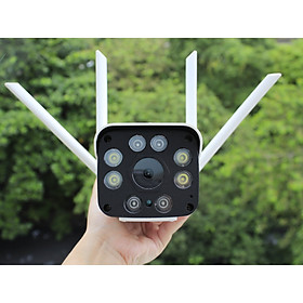 Camera ip wifi ngoài trời Yoosee 218S 4 Râu 8Led Full HD 1080P ( New 2020) - hàng nhập khẩu