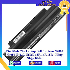 Pin dùng cho Laptop Dell Inspiron N4010 N4050 N4120 N5050 13R 14R 15R - Hàng Nhập Khẩu MIBAT329