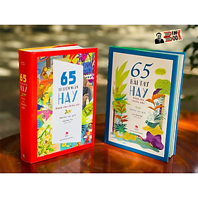 Hình ảnh [combo 2 cuốn] 65 TRUYỆN NGẮN HAY dành cho thiếu nhi – 65 BÀI THƠ HAY dành cho thiếu nhi – Trần Đức Tiến và Cao Xuân Sơn tuyển chọn - bìa cứng minh họa màu rực rỡ – ấn bản kỷ niệm 65 năm thành lập NXB Kim Đồng .