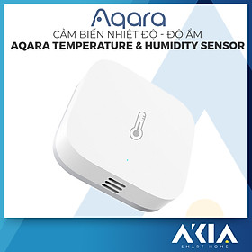 Hình ảnh Review Cảm biến nhiệt độ và độ ẩm Aqara temperature and humidity sensor WSDCGQ11LM