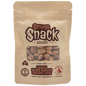 Omega Snack - hạt sacha inchi hữu cơ rang 30gram