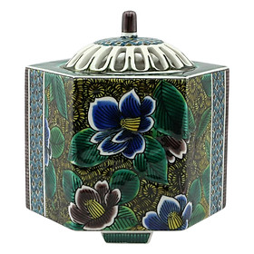 Mua Lư Sứ Đốt Hương Nhật Bản Rokkaku Yoshidaya Botan Kouro