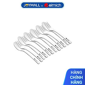 Mua Bộ 12 thìa dĩa tráng miệng Elmich EL0005TD1  Hàng chính hãng  Thép không gỉ cao cấp 304 - JoyMall