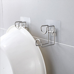 Mua Móc dán treo thau  chậu  thớt  túi xách inox đa năng