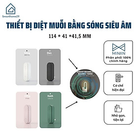 Mua Thiết Bị Diệt Muỗi  Côn Trùng Phát Sóng Siêu Âm Thông Minh  Có Đèn LED Cảm Biến Tiết Kiệm Năng Lượng An Toàn Cho Gia Đình - Chính hãng MINIIN (Giao màu ngẫu nhiên)