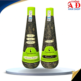 Bộ dầu gội xả dưỡng ẩm trẻ hóa tóc Macadamia Rejuvenating Moisturizing Rinse 300ml