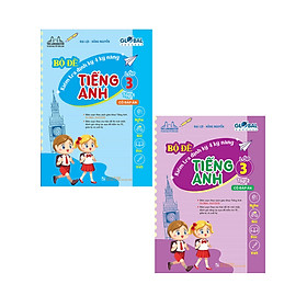 Combo Bộ Đề Kiểm Tra Định Kỳ 4 Kỹ Năng Tiếng Anh Lớp 3 - Tập 1 + 2 (Có Đáp Án) (Bộ 2 Cuốn) _MT