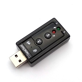 USB Sound Card 7.1 Channel Usb External Sound Card USB to Jack 3.5mm Headphone Audio Adapter Micphone Sound Card For Mac Android