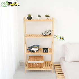 Mua Kệ Sách Đa Năng - A Bookshelf 4F - Thiết Kế Hình Chữ A 4 Tầng Hiện Đại - Dễ Lắp Ráp Và Di Chuyển - Có 2 Màu Sắc