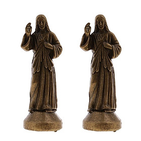 Mini Sacred Religious Jesus Figurine,  Decoration, Statue of