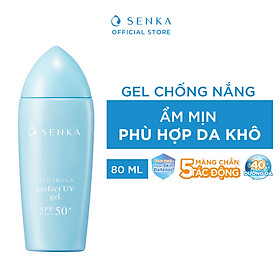 Gel sữa chống nắng Senka Perfect UV Gel 80ml