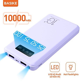 Mua Sạc dự phòng BASIKE PT69P 10000mAh có thể mang lên máy bay màn hình kỹ thuật số LED-Hàng chính hãng