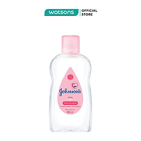 Dầu Massage & Dưỡng ẩm Johnson's Baby 200ml