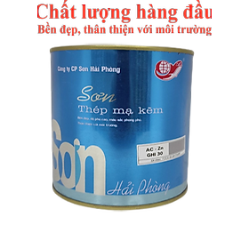 Mua Sơn sắt thép mạ kẽm nhanh khô thân thiện với môi trường  màu sắc phong phú 1kg