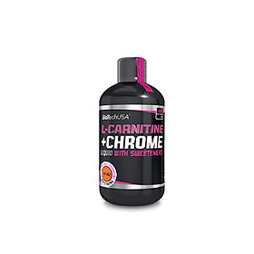 Thực Phẩm Bổ Sung Giảm Cân L-CARNITINE + CHROME BiotechUSA