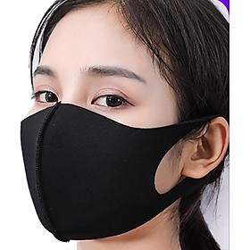 Combo 10 khẩu trang Hàn Quốc màu đen