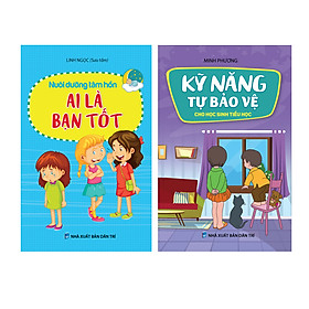 Combo Sách kỹ năng sống cho trẻ - Kỹ năng tự bảo vệ