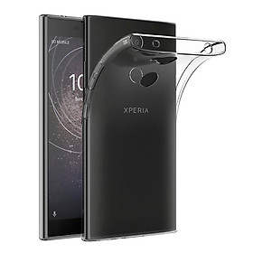 Ốp lưng silicon dẻo trong suốt loại A cao cấp cho Sony Xperia L2