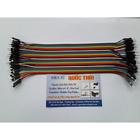 Mua Dây cắm testboard 2 đầu đực đực (20cm)