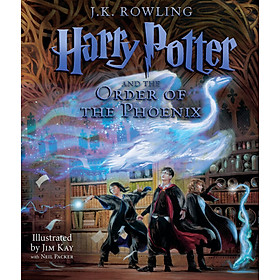 Hình ảnh sách Harry Potter and the Order of the Phoenix: Illustrated Edition (Book #5)