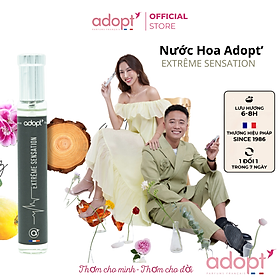 Nước hoa nam,nước hoa quang linh chính hãng adopt Extreme Sensation hương thơm cuốn hút mạnh mẽ trẻ trung dung tích 30ml