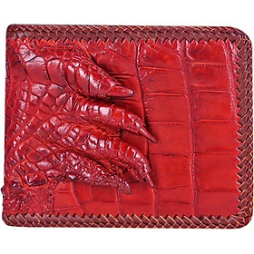 Ví Nam Huy Hoàng HT2718 (10 x 12.5 cm) - Nâu Đỏ