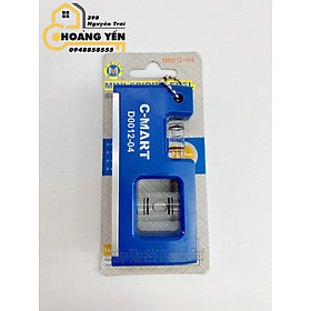 Mua Thước thủy có từ mini nhỏ gọn móc chìa khóa  thước nivo  thước livo có từ 4  C-Mart D0012-04  thước thủy móc chìa khóa