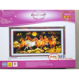 Mua Tranh thêu chữ thập mã đáo thành công LV3441 - 150 x 71 cm - chưa thêu