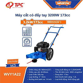 Mua MÁY CẮT CỎ ĐẨY TAY 3200W 173CC WADFOW WVY1A22 - HÀNG CHÍNH HÃNG
