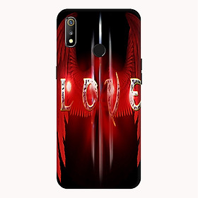 Ốp lưng điện thoại Realme 3 hình Love You - Hàng chính hãng