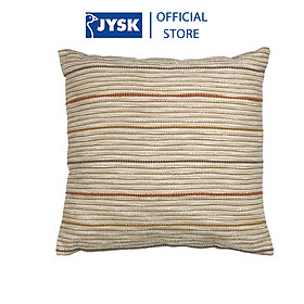 Gối trang trí | JYSK Marsfiol | cotton/polyester | họa tiết kẻ sọc | D45xR45cm