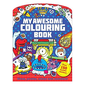 Sách tô màu My Awesome Colouring Book