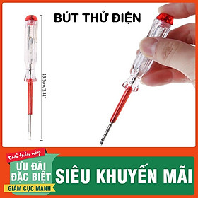 Bút Thử Điện Đa Năng 100-500V TIỆN DỤNG - Bút đo điện áp có đèn báo