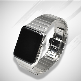 Dây Đeo Thép Dành Cho Apple Watch Kai.N SeamLess Steel Band Size 42/44/45/49mm_ Hàng Chính Hãng