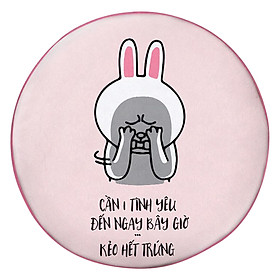 Gối tròn Cần một tình yêu - GOFU298