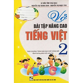 Sách - Vở bài tập nâng cao Tiếng Việt 2 Tập 1 - Định hướng phát triển năng lực