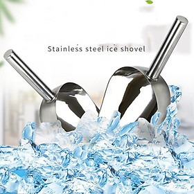 Mua Xẻng Inox 304 Xúc Đá 23x9cm