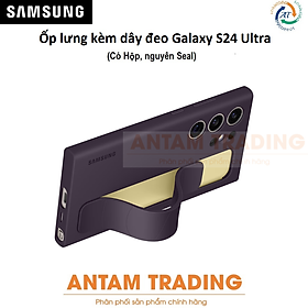 Ốp lưng đứng kèm dây đeo Samsung Galaxy S24 Ultra (EF-GS928) - Hàng Chính Hãng
