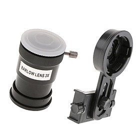 Telescope Eyepiece 3X Barlow Lens 1.25