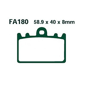 Má phanh dầu ZXR 400 L1-L9/RGV 250 T  FA180