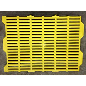 Mua Tấm lót sàn màu vàng 55x40 bằng nhựa nguyên sinh cho thú cưng
