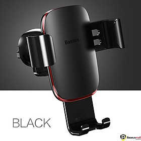 Hình ảnh Bộ đế giữ điện thoại khóa tự động dùng cho xe hơi Baseus Metal Age Gravity Car Mount-Hàng chính hãng