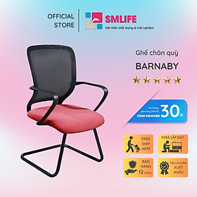 Ghế chân quỳ lưng trung bọc lưới SMLIFE Barnaby