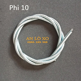 Lò Xo Uốn Ống Đồng Trong Dài 1m Phi 10, 12, 16, 19