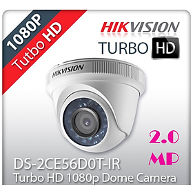Camera quan sát HD-TVI Hồng Ngoại 2MP HIKVISION DS-2CE56D0T-IRP - Hàng Chính Hãng